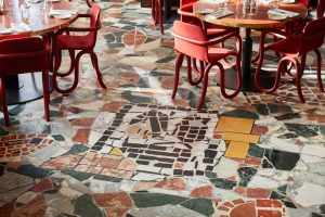 Broken Floor mosaic by Rashid Johnson