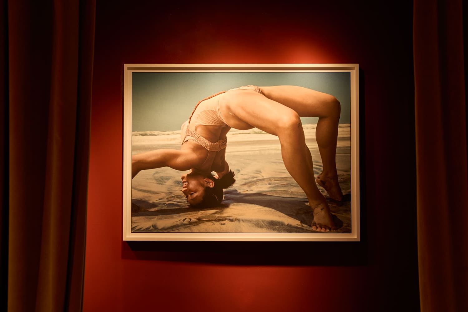 A picture of artwork in The Games Room showing: ANNIE LEIBOVITZ (b. 1949), Allyse Ishino, San Diego, California, 2004/2021, Archival pigment print