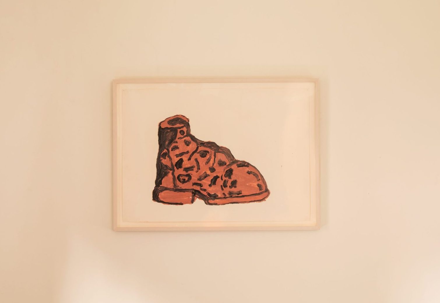 Philip Guston (1913–1980) 'Untitled (Orange Shoe)' (1971)