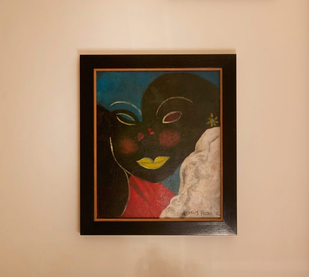 Francis Picabia (1879–1953) ‘Visage de femme en noir’ (1941–42 & c.1945–46)