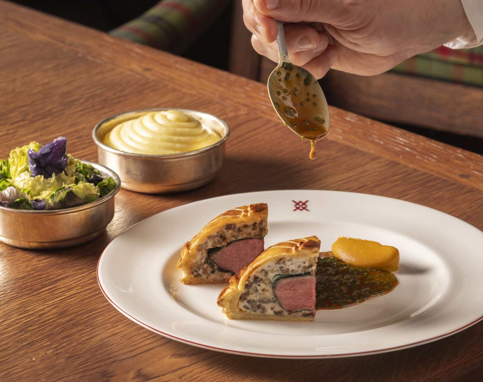 Burns Night menu at Mount St. Restaurant