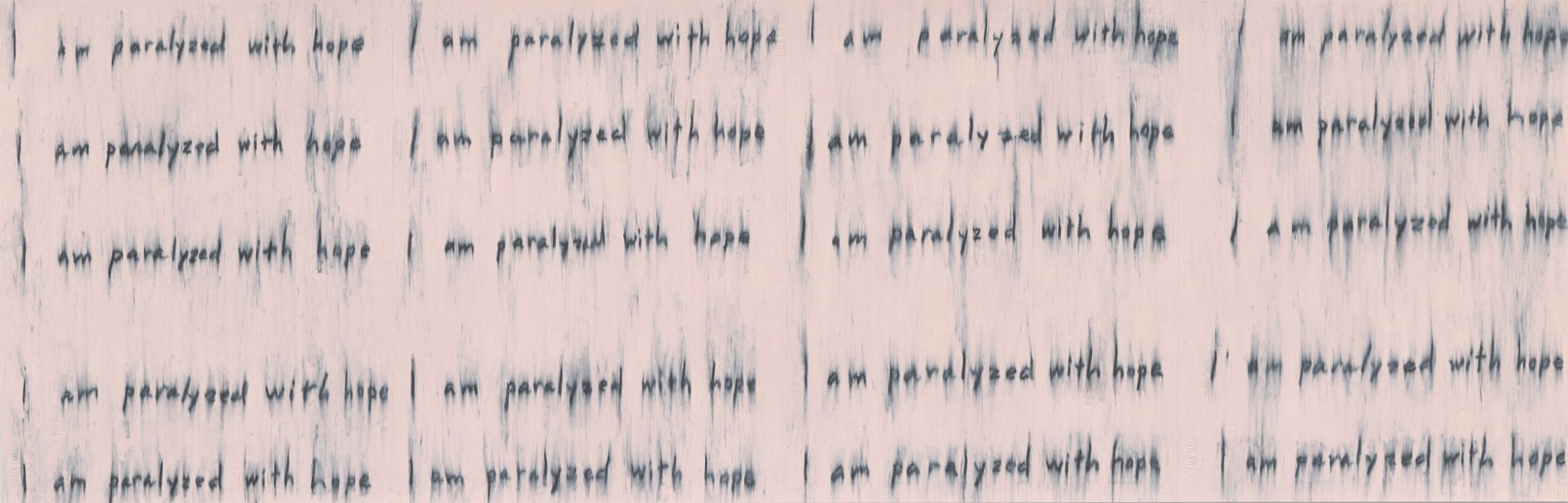 RONI HORN, Seizure of Hope (71), 2025